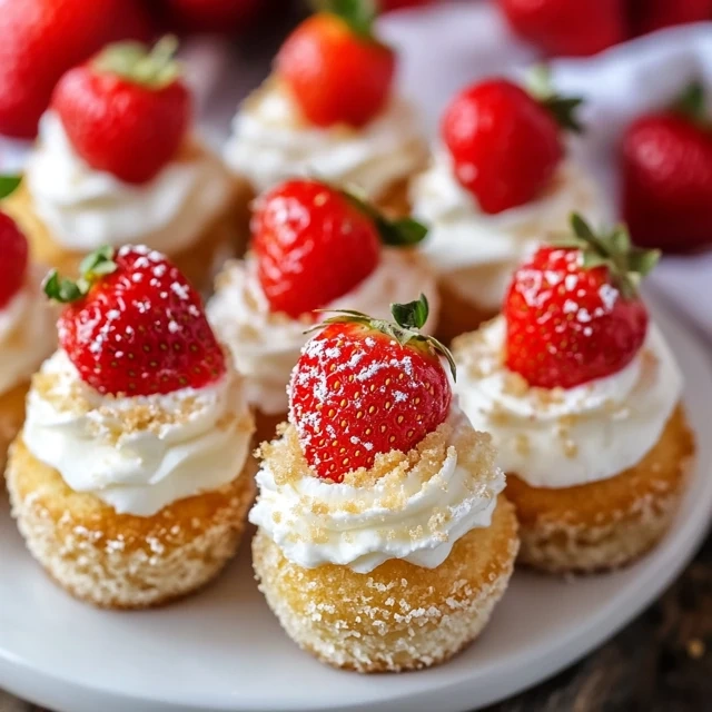 Strawberry Cream Cheese Bites Recipe