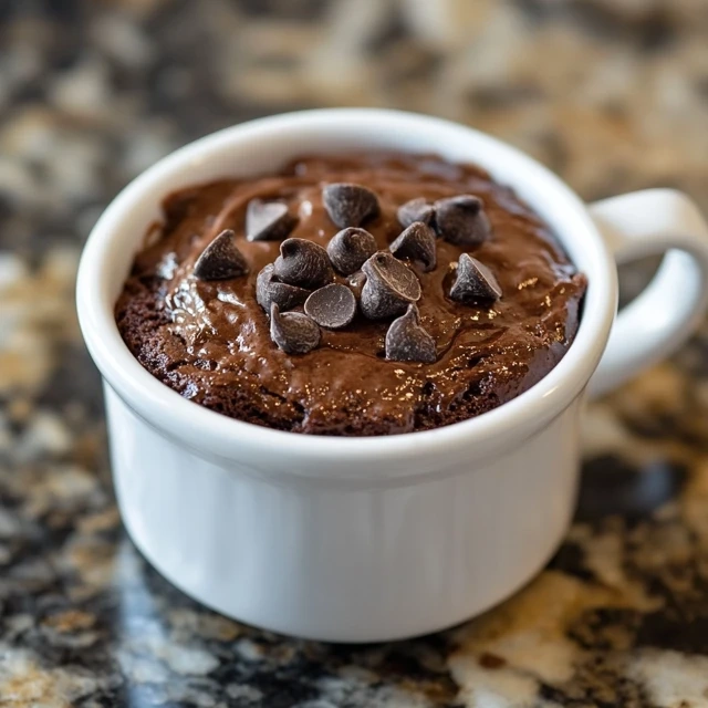 Keto Chocolate Mug Cake
