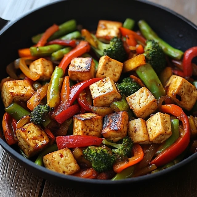 Tofu And Veggie Stir-Fry