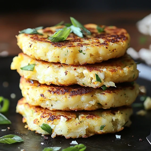Cauliflower Hash Browns