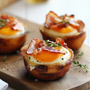 Bacon and Egg Cups