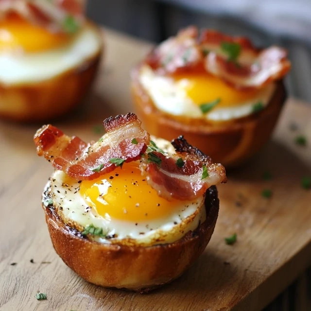 Bacon and Egg Cups