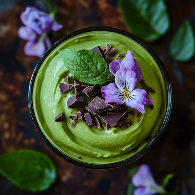 Avocado Chocolate Mousse