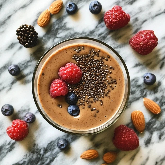 Almond Butter And Flaxseed Smoothie