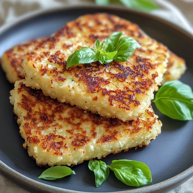 Cauliflower Hash Browns
