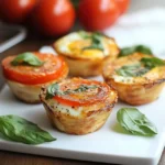 Tomato And Basil Egg Cups