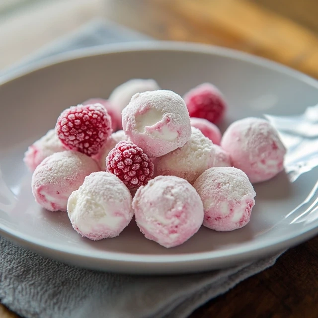 Frozen Yogurt Bites