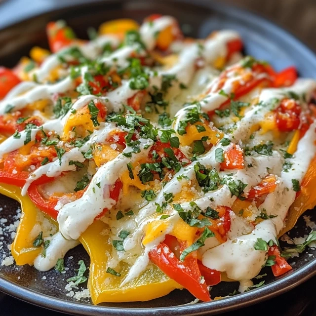 Easy Bell Pepper Nachos Recipe
