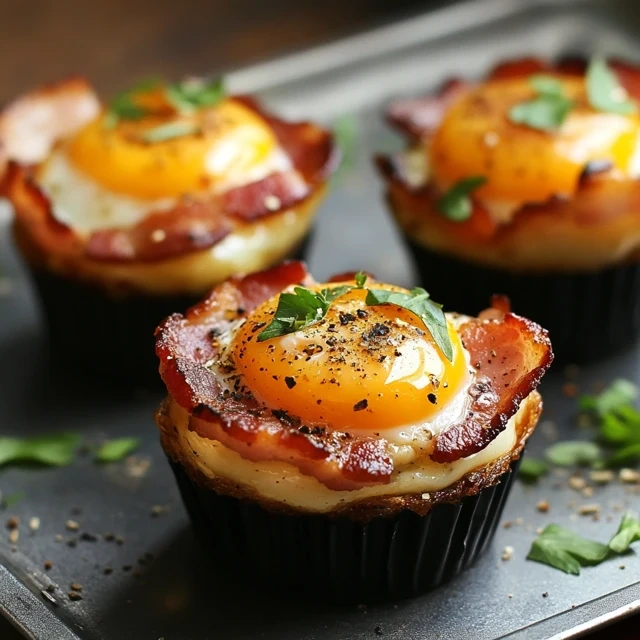 Bacon and Egg Cups