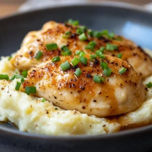 Chicken and cauliflower mash