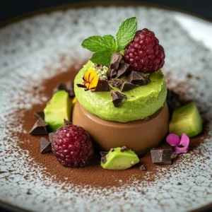 Avocado Chocolate Mousse