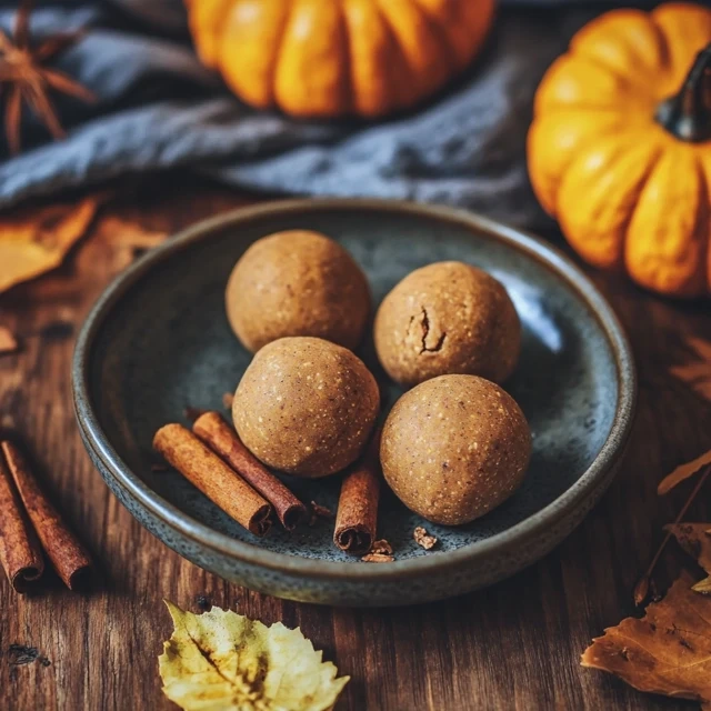 Pumpkin spice protein balls