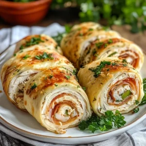 Turkey roll-ups