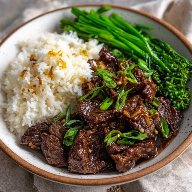 Instant Pot Mongolian Beef Dinner
