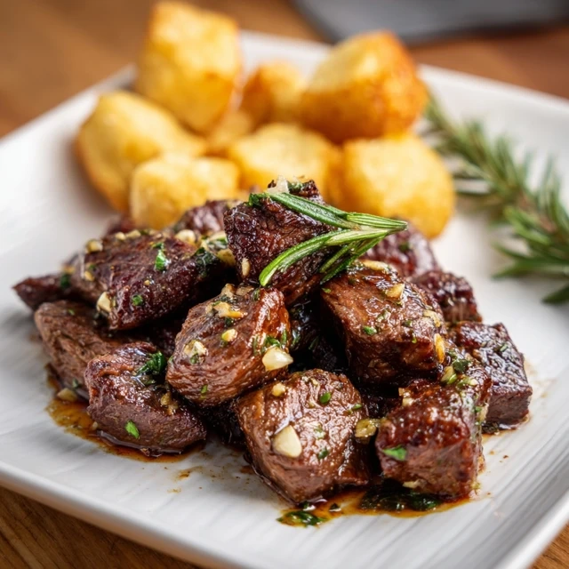 Garlic Butter Steak Bites
