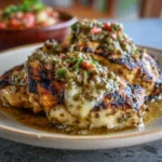 Easy Grilled Salsa Verde Chicken with Pepper Jack
