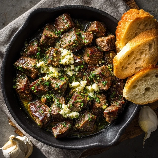 Garlic Butter Steak Bites