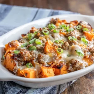 Ground Turkey Sweet Potato Casserole