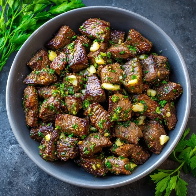 Garlic Butter Steak Bites